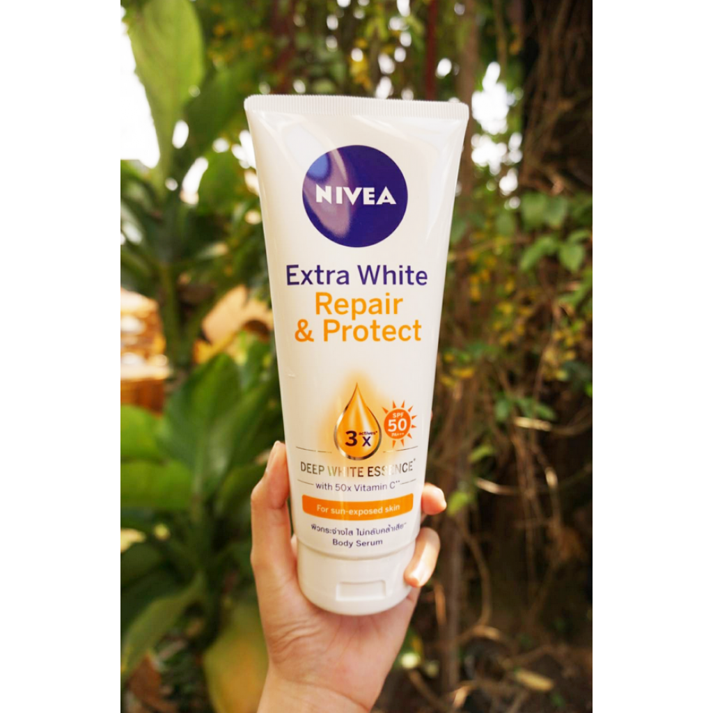 Nivea Extra White Repair and Protect Body Serum SPF50 320ml