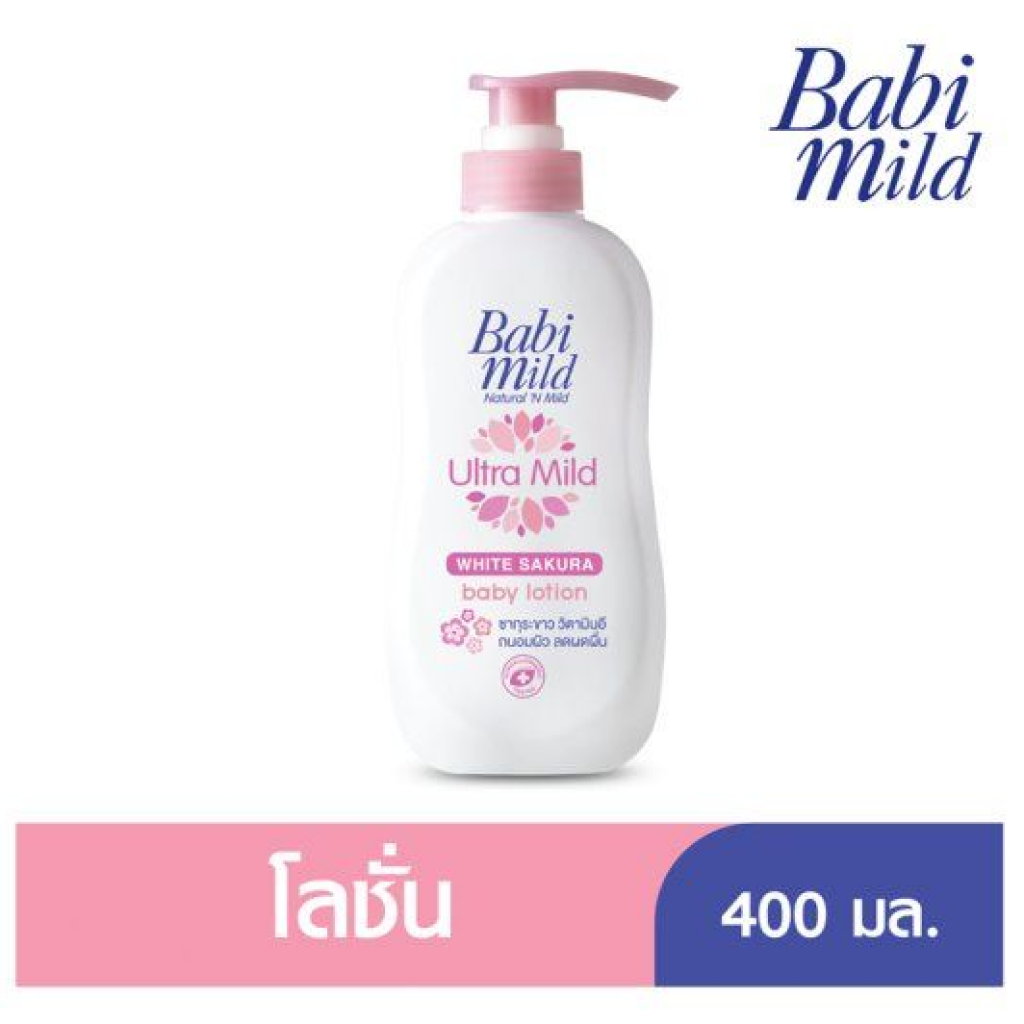 Baby Mild Ultra Mild White Sakura Baby Lotion 400ml