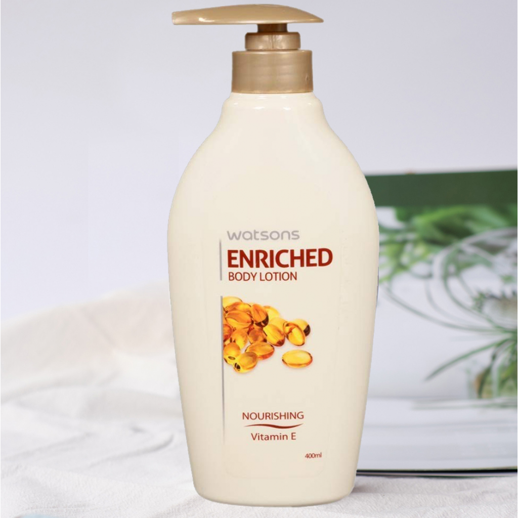 Watsons Enriched Vitamin E Moisturising Lotion 400ml