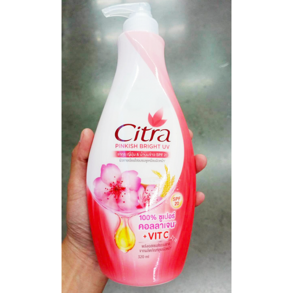 Citra Pinkish Bright Boby Lotion 320ml