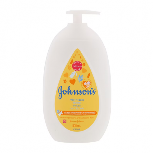 Johnson Milk and Oat Baby Lotion 500ml.