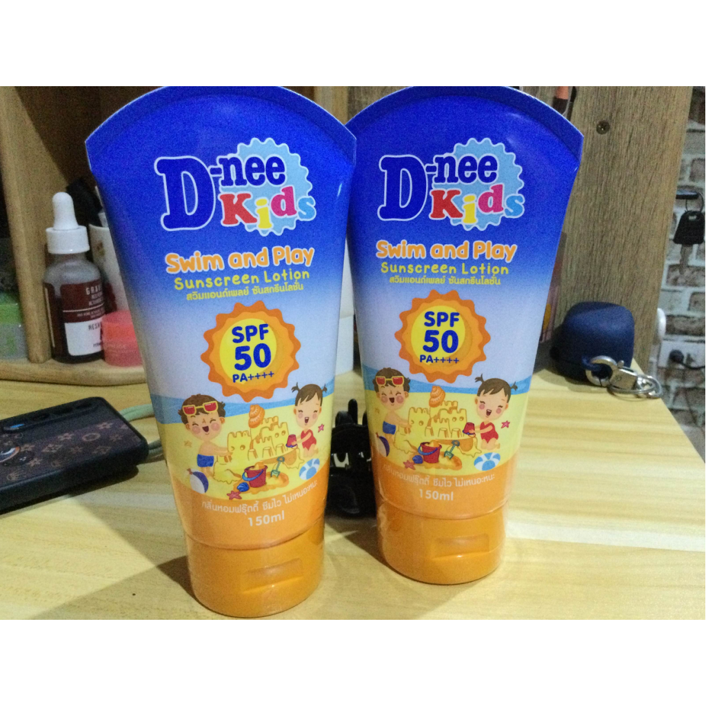 D-nee Swim and Play Sunscreen Lotion SPF50 150ml