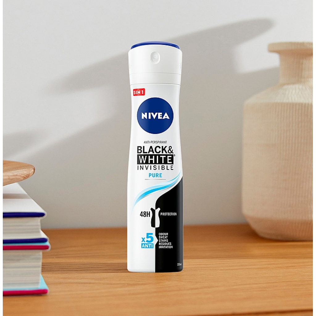 Nivea Deo Spary Women Black and White 150ml