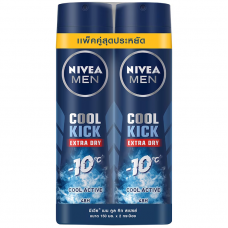 Nivea Men Cool Kick Deodorant Spray 150ml. Pack 2