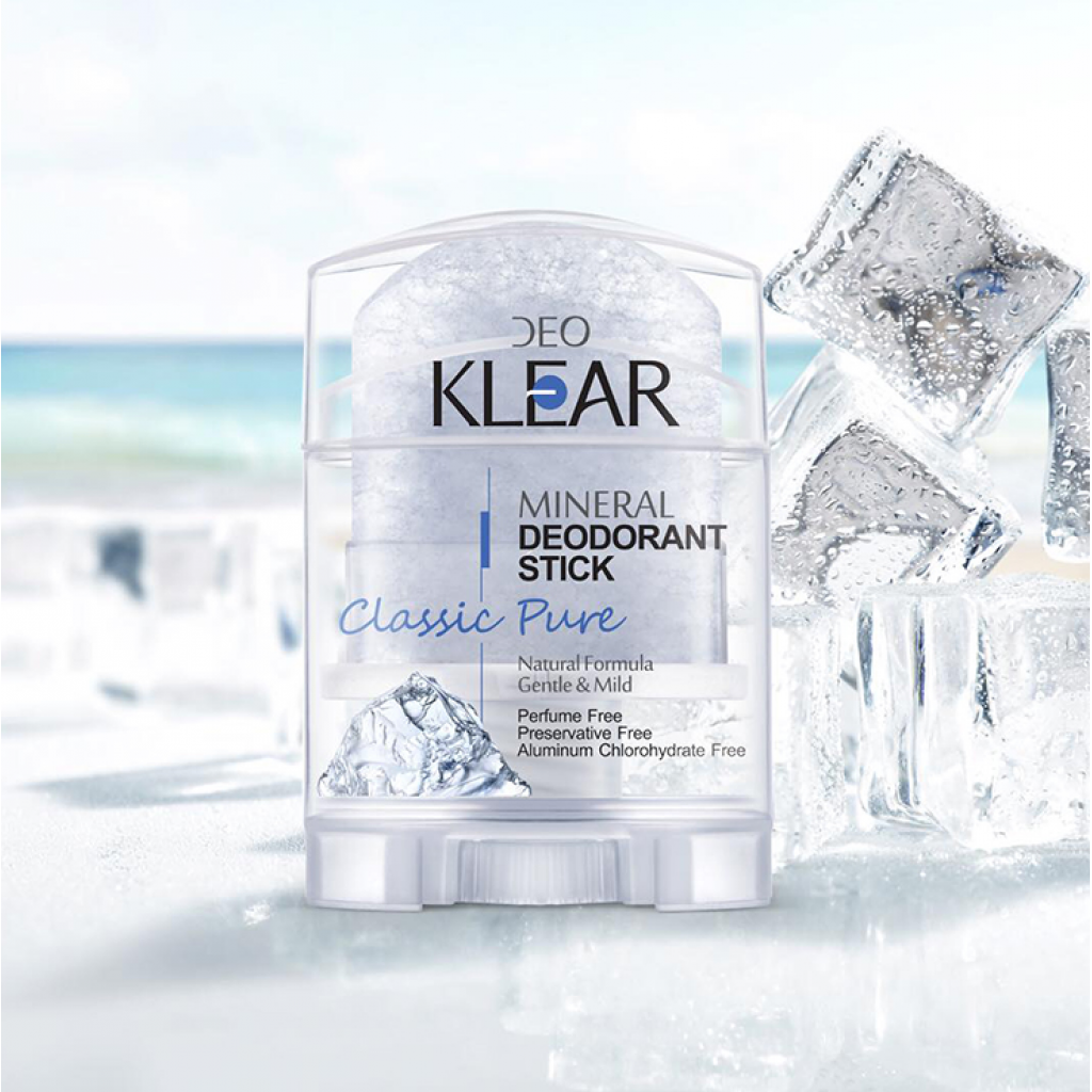 Deoklear Mineral Deodorant Stick Classic Pure 70g.