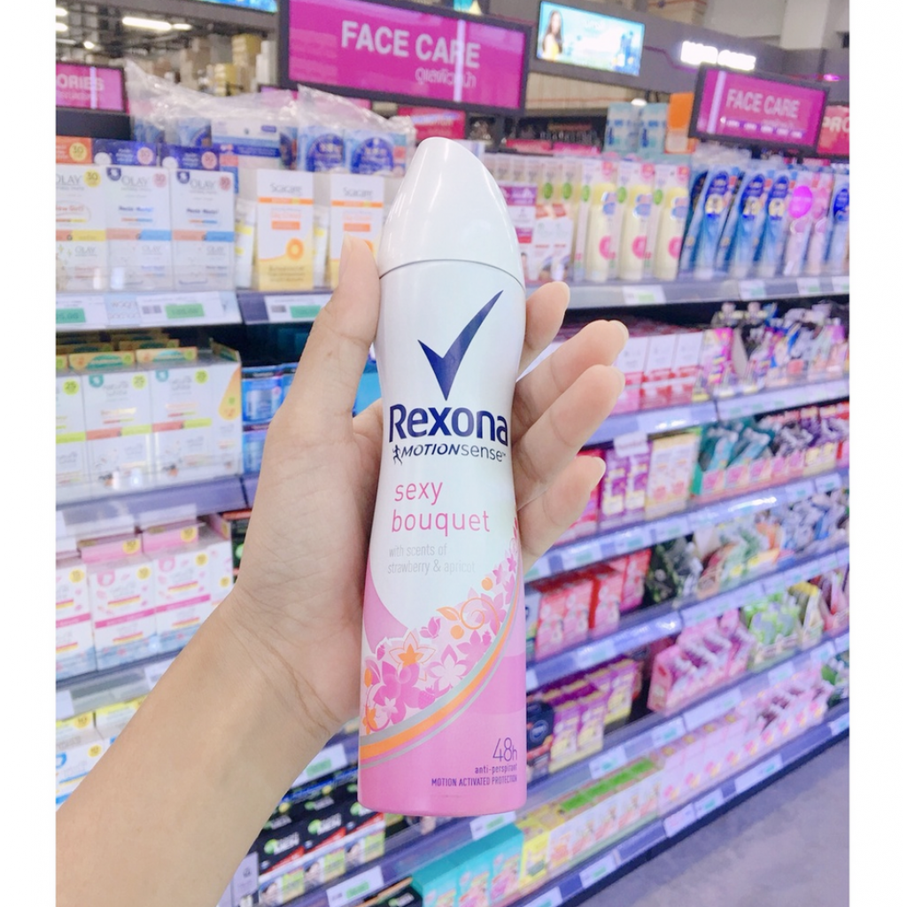 Rexona Sexy Bouquet Spray 135ml.Pack2