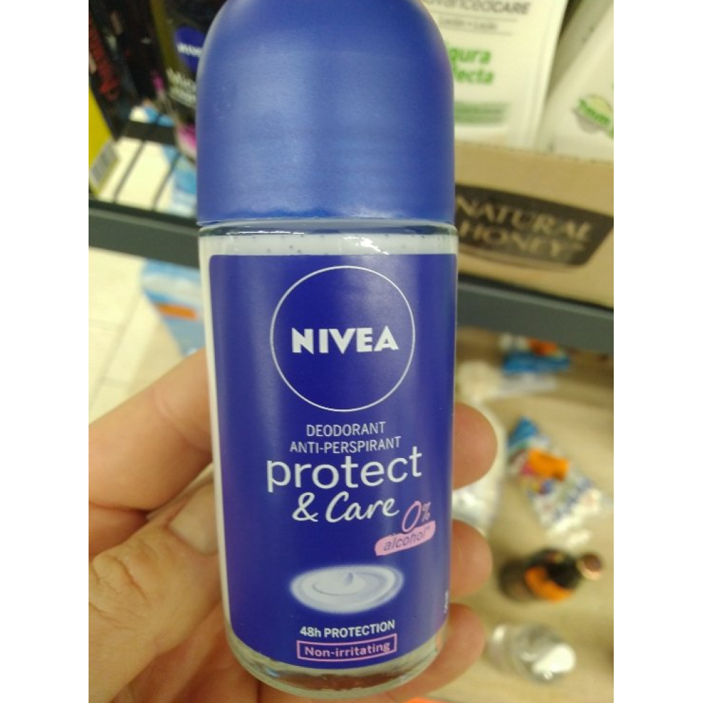 Nivea Protect and Care Deodorant Rollon 48H 50ml.