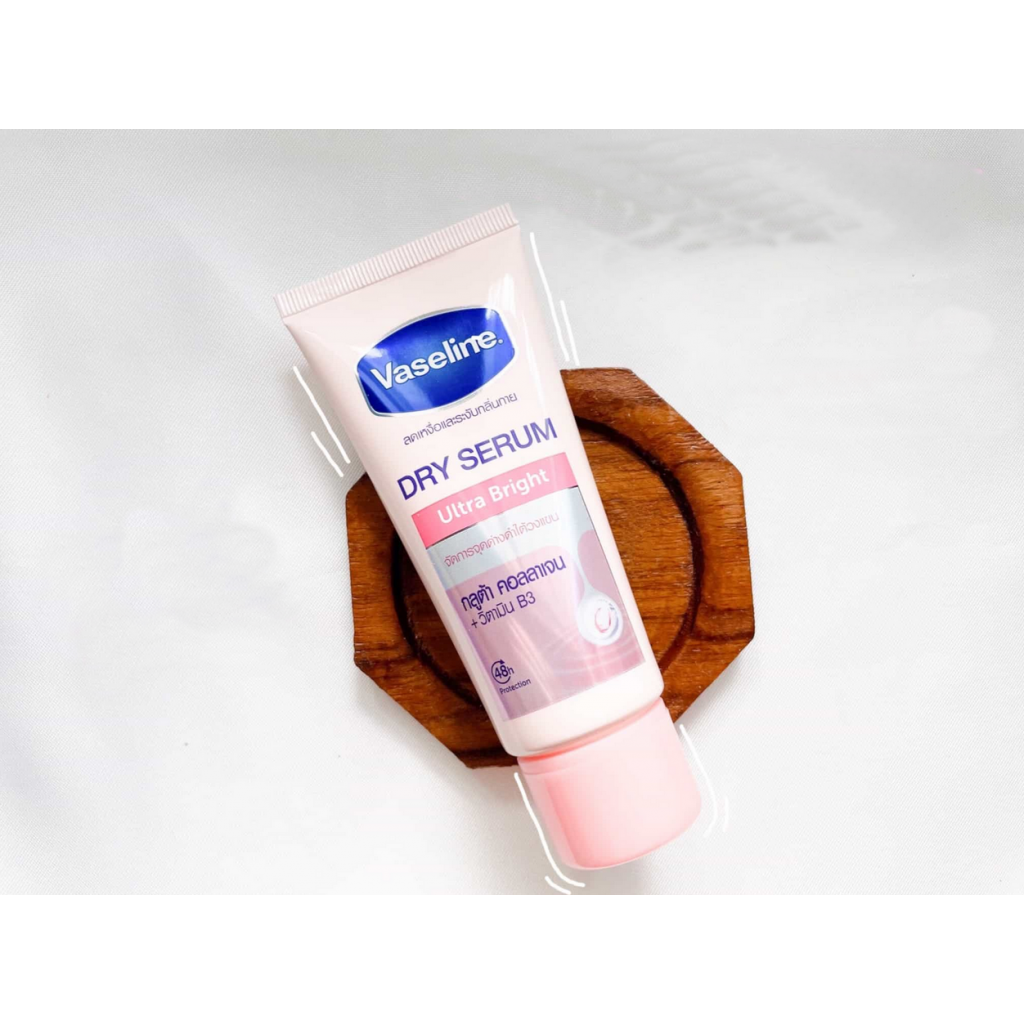 Vaseline Dry Ultra Whitening Serum 45ml.