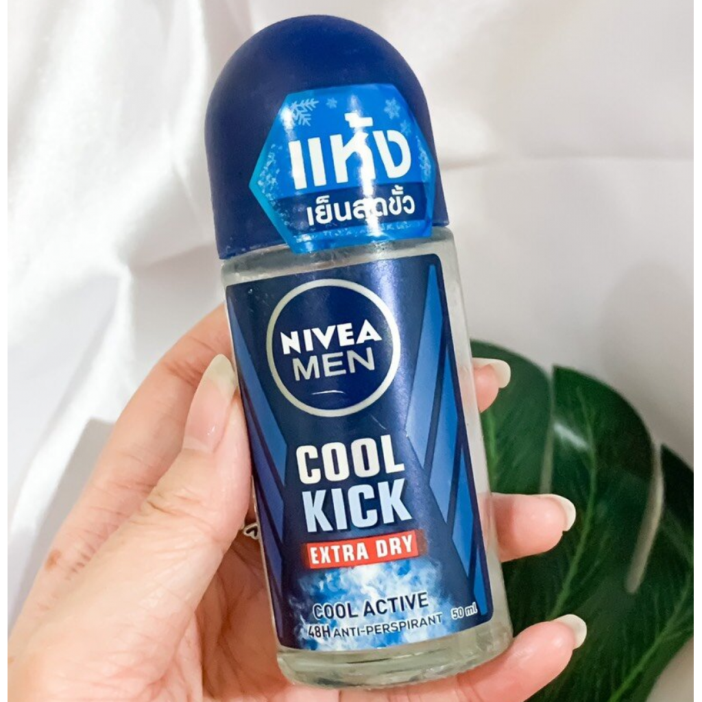 Nivea for Men Deo Rollon Cool Kick 50ml. Pack 2