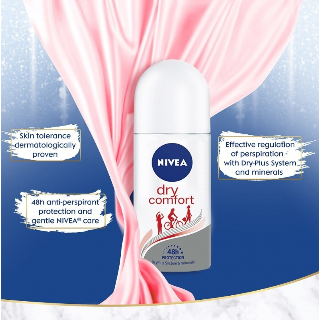 Nivea Deo Dry Comfort Rollon 50ml