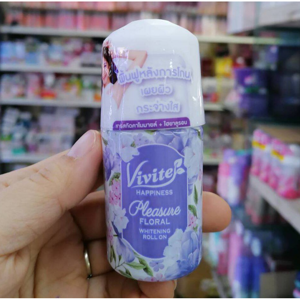 Vivite Happiness Pleasure Deo Roll On 40ml.