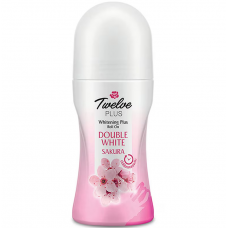 Twelve Plus Whitening Plus Roll On Double White Pink 45ml