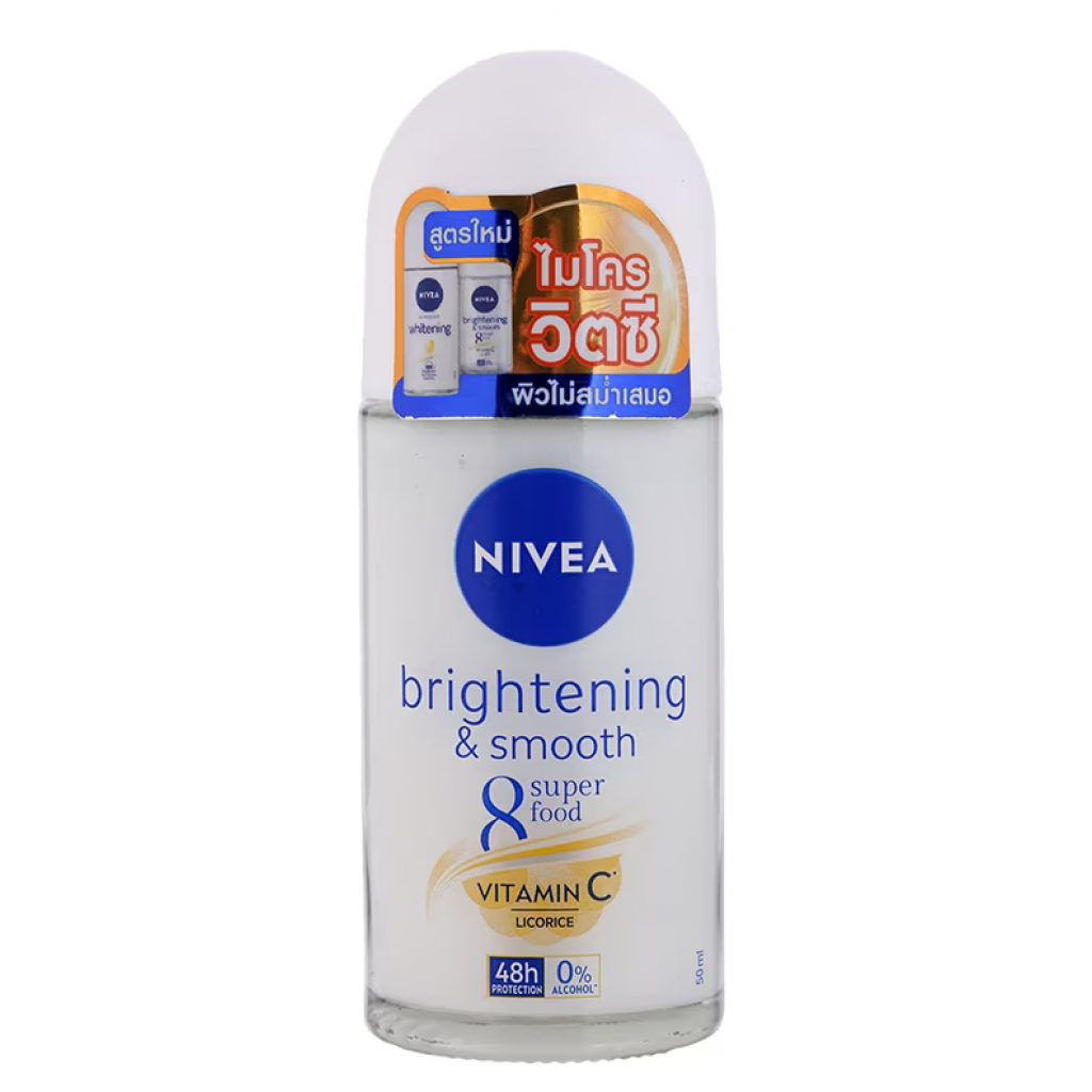 Nivea Brightening and Smooth 8 Super Food Rollon 50ml