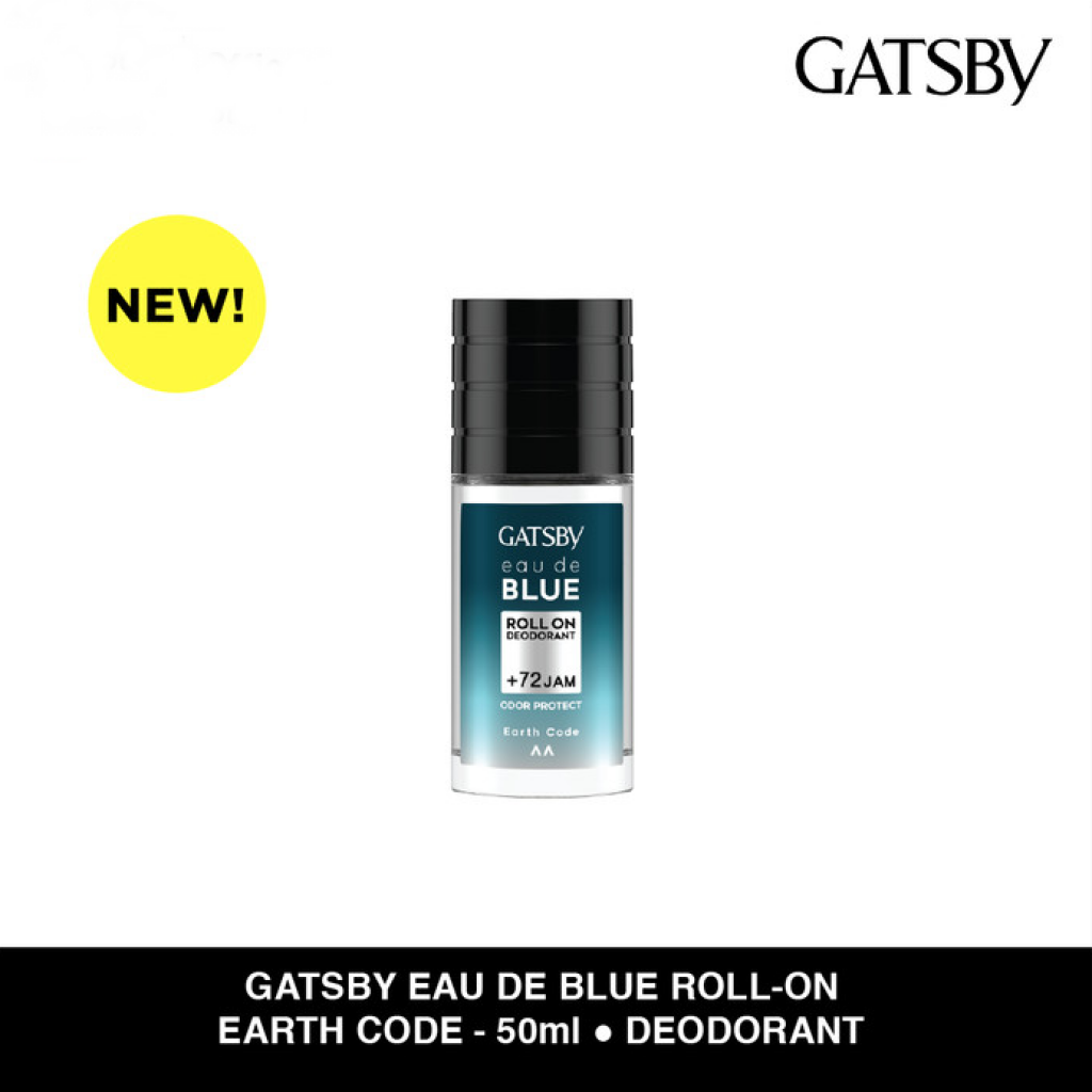 Gatsby Eau De Blue Deodorant Roll On Earth Code 50ml.