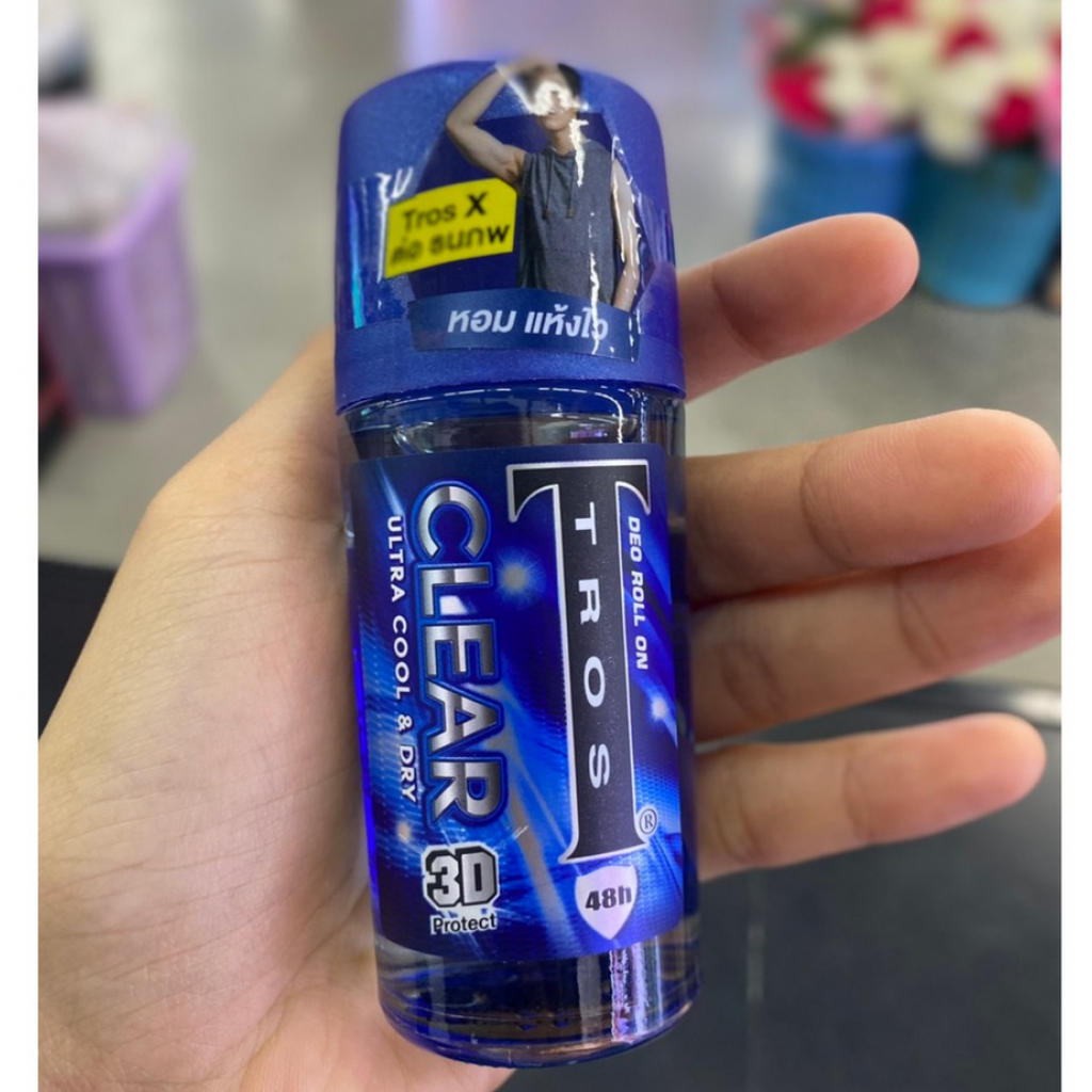 Tros Deodorant Rollon Clear Ultra and Cool 45ml.