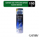 Gatsby Ice Type Clear Ocean Deo Spray 150ml