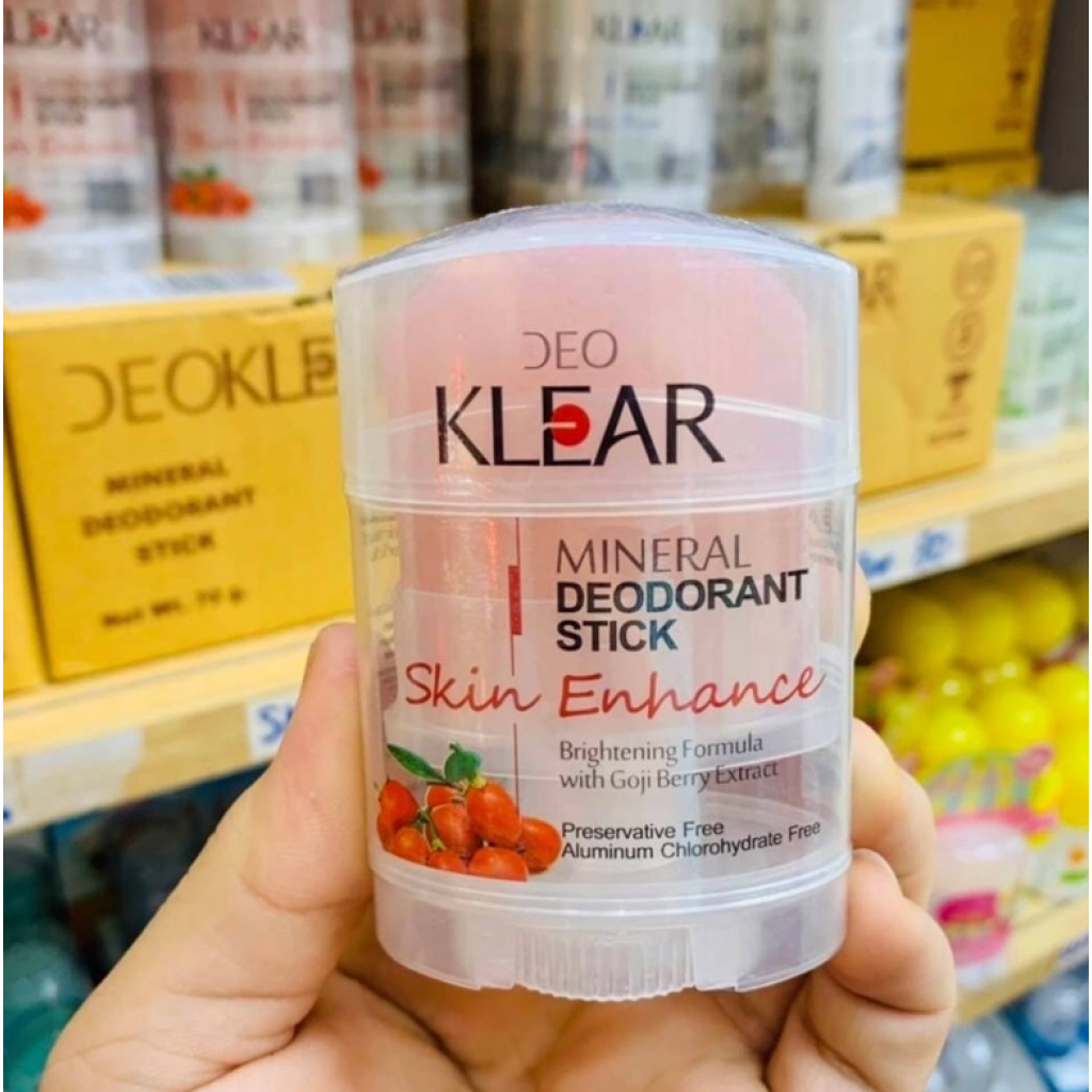 Deoklear Mineral Deodorant Stick Skin Enhance 70g.