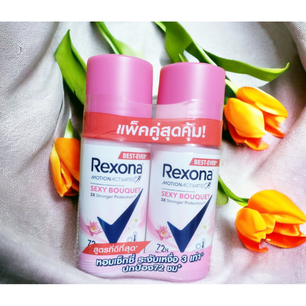 Rexona Roll On Sexy Bouquet 45ml.Pack 2