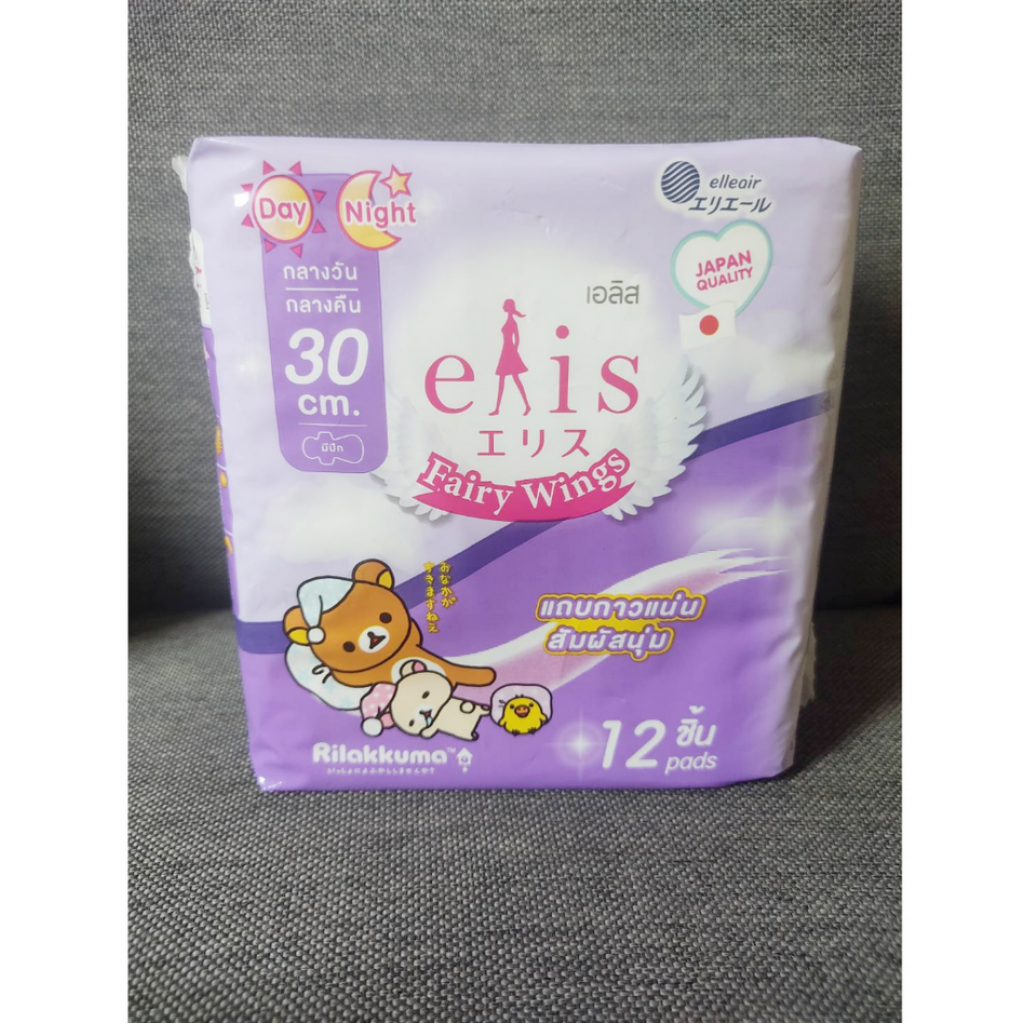 Elis Fairy Wings Sanitary Napkin Night 30cm. 12pcs.