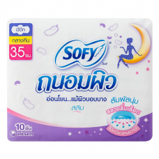 Sofy Tanompew Sanitary Slim Wing Night 35cm. 10pcs.