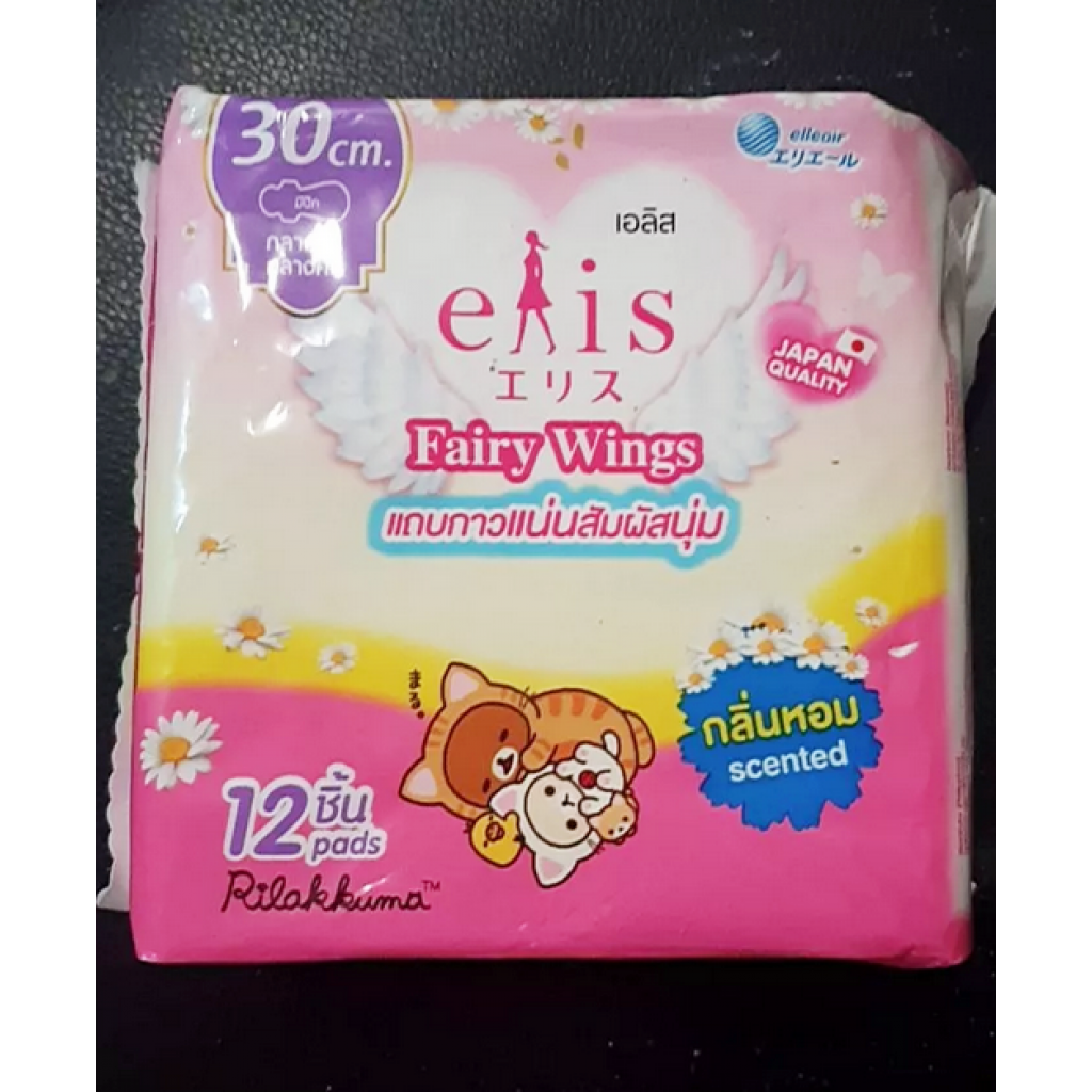 Elis Fairy Wings Sanitary Napkin 30cm. 12pcs.