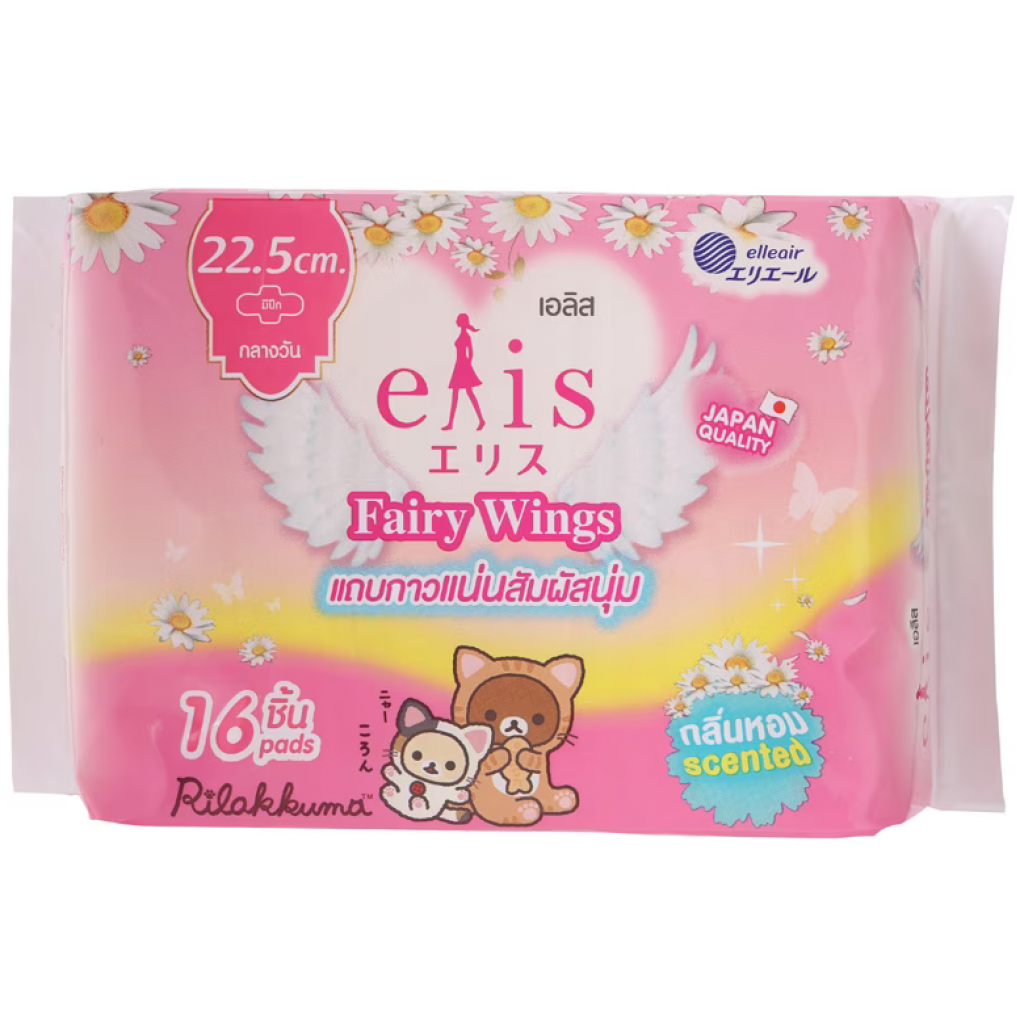 Elis Fairy Wings Sweet Sanitary Napkin Day Scented 22.5cm.