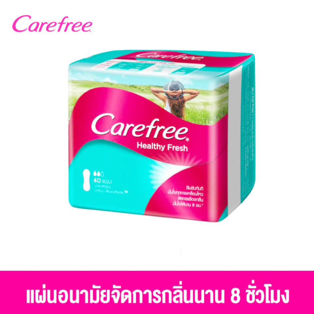 Carefree Panty Liners Healthy Fresh 40pcs.