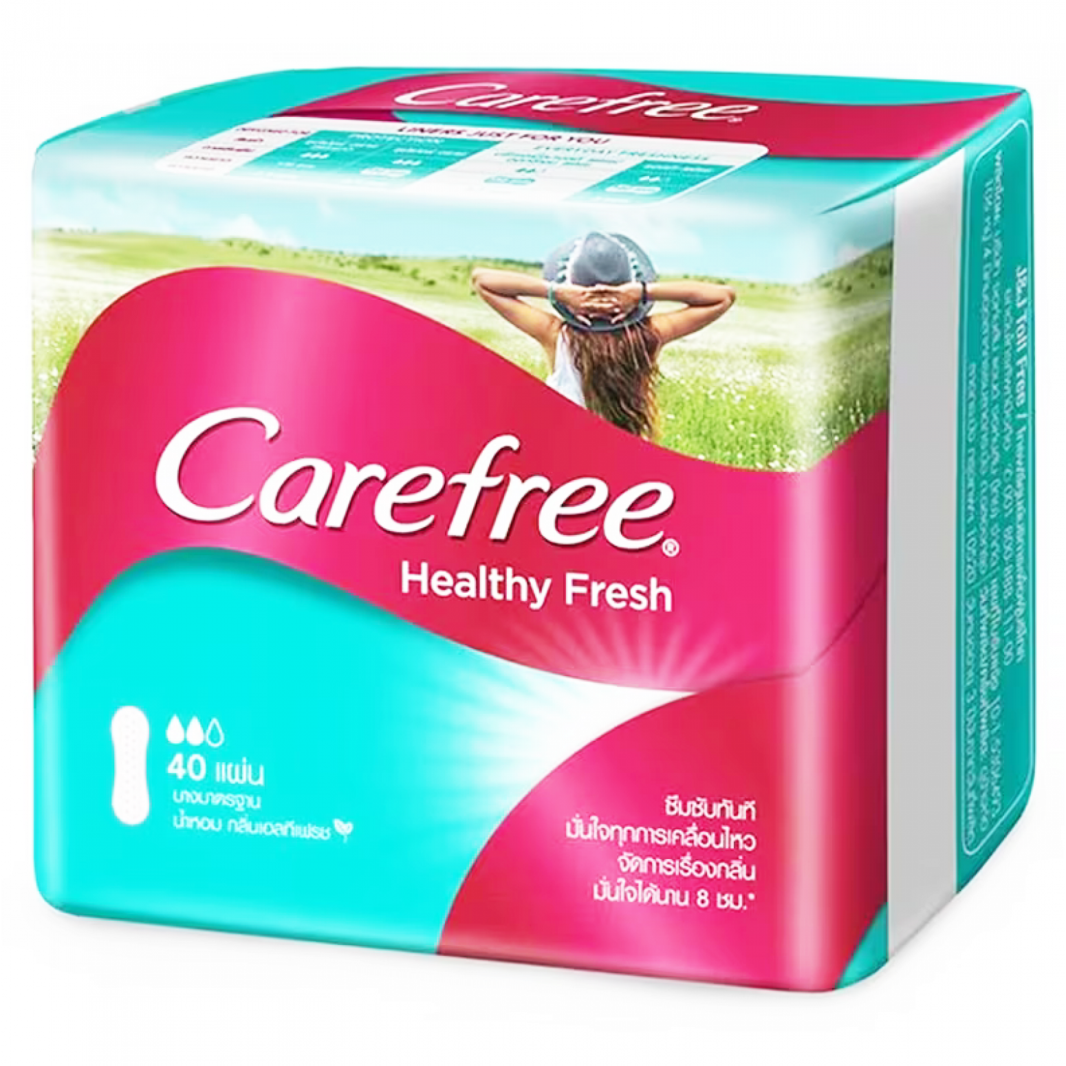 Carefree Panty Liners Healthy Fresh 40pcs.