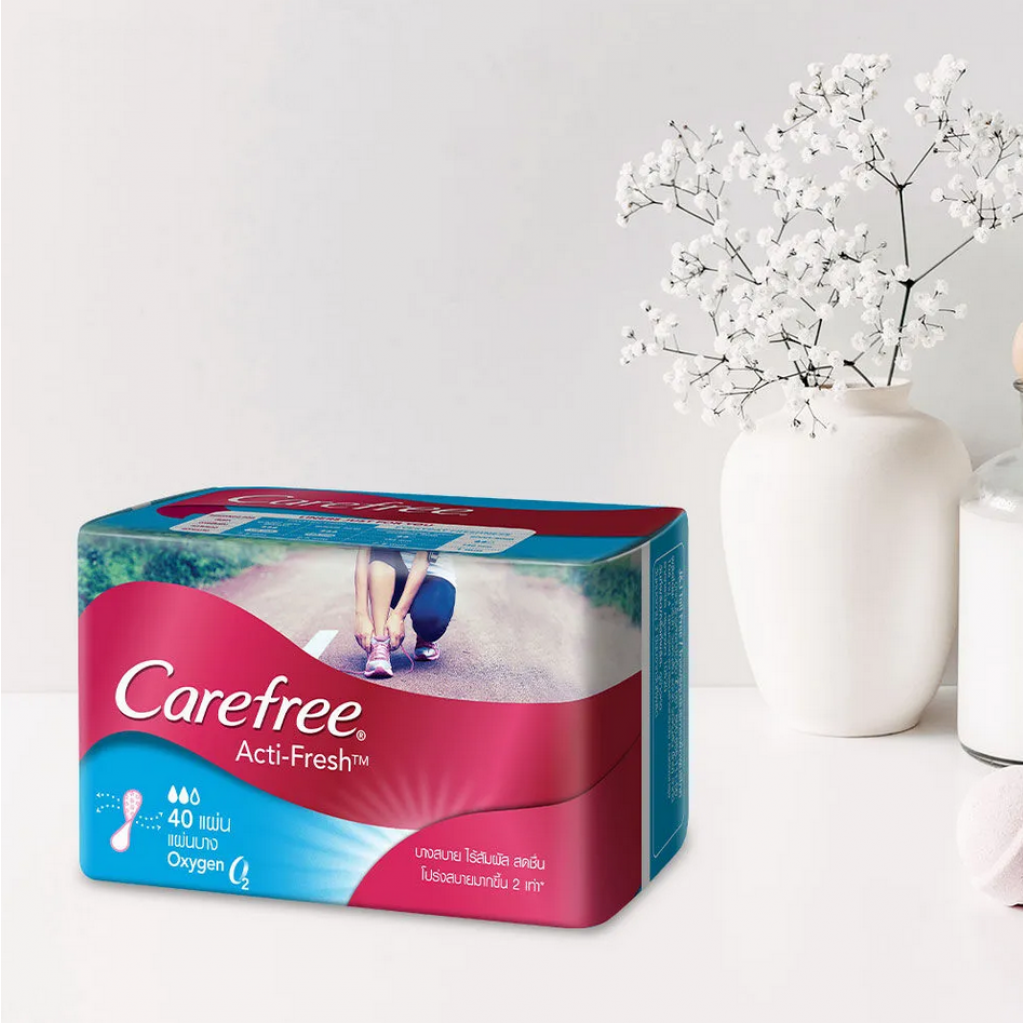 Carefree Panty Liner Oxygen Fresh 40pcs.