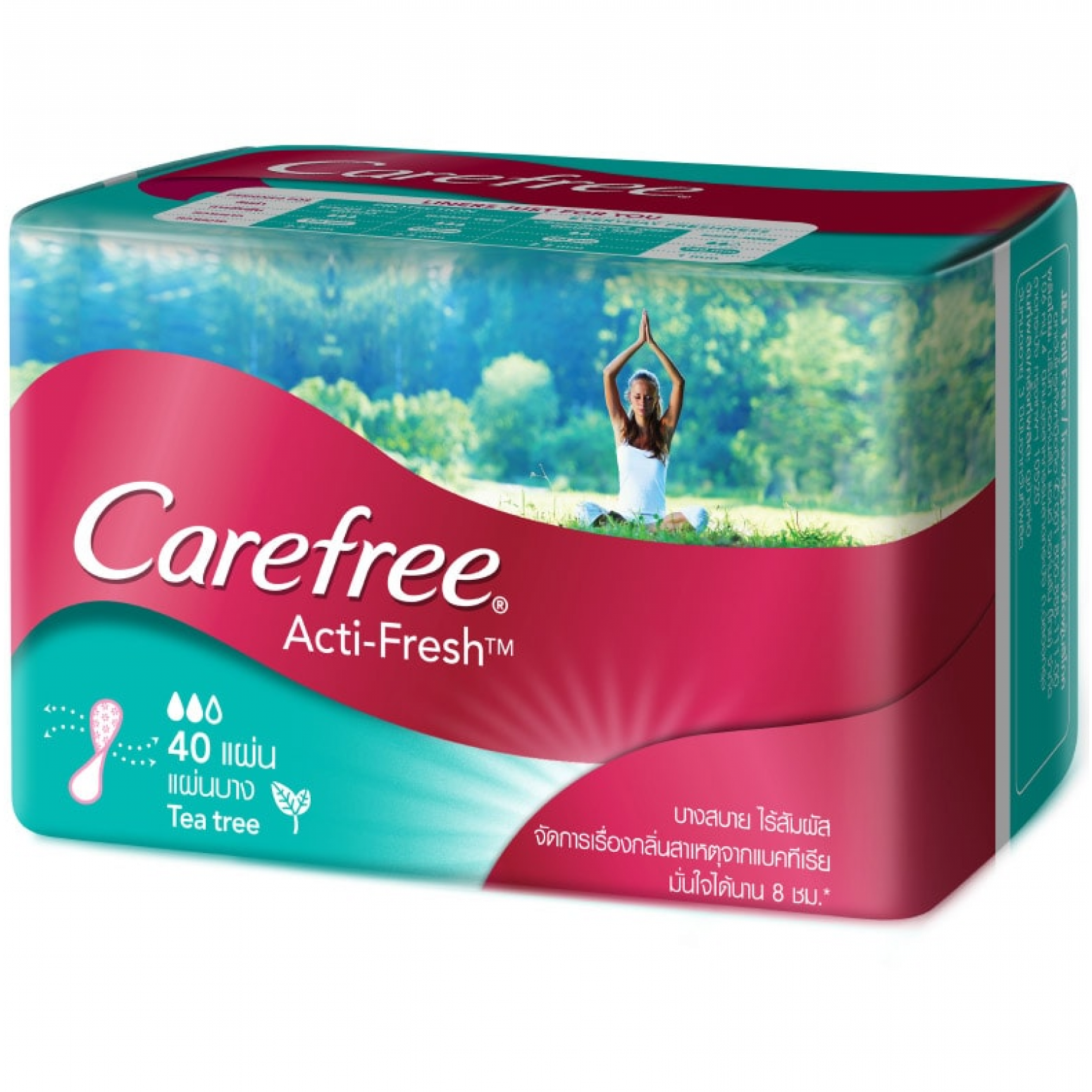 Carefree Panty Liner Acti Fresh Healthy 40pcs.