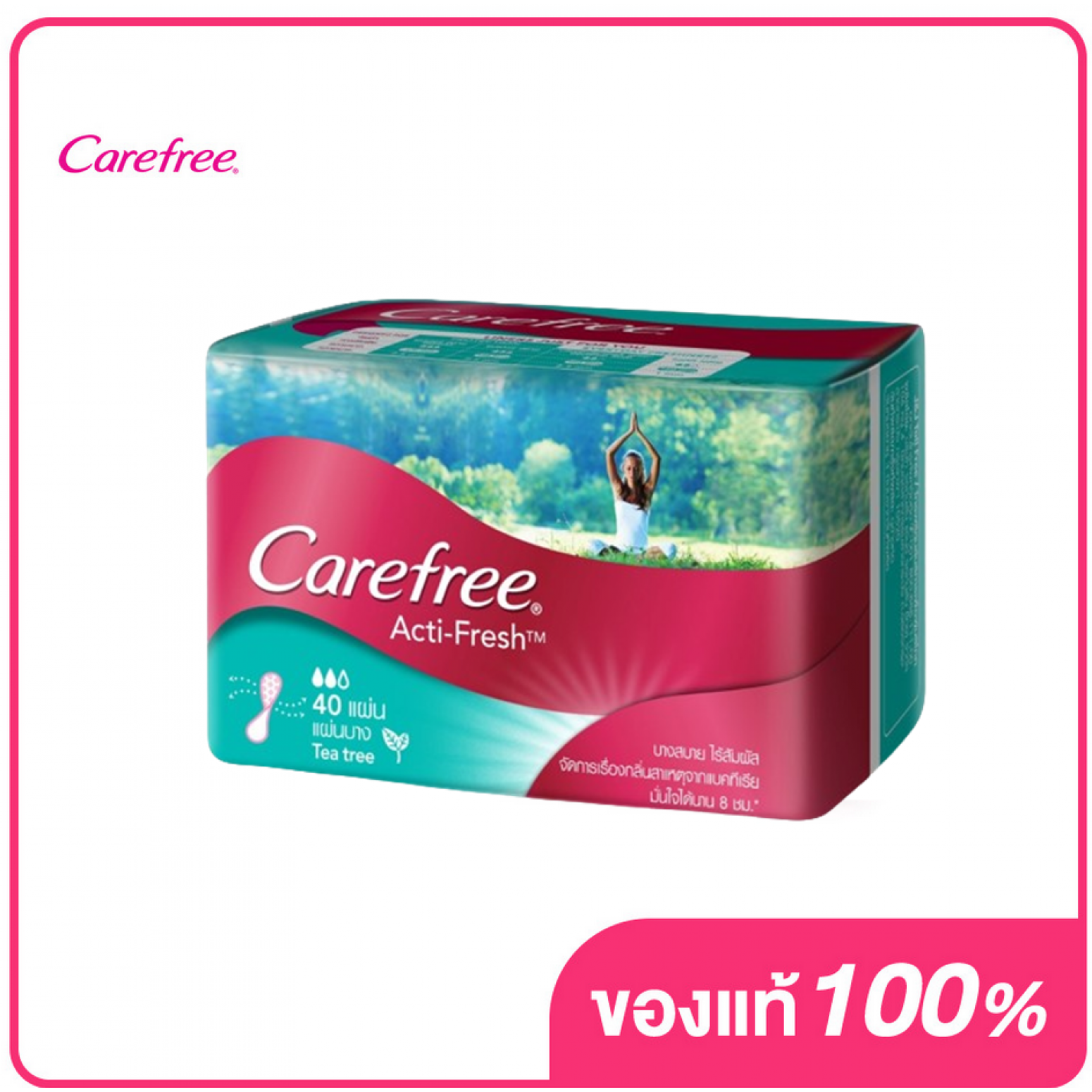 Carefree Panty Liner Acti Fresh Healthy 40pcs.