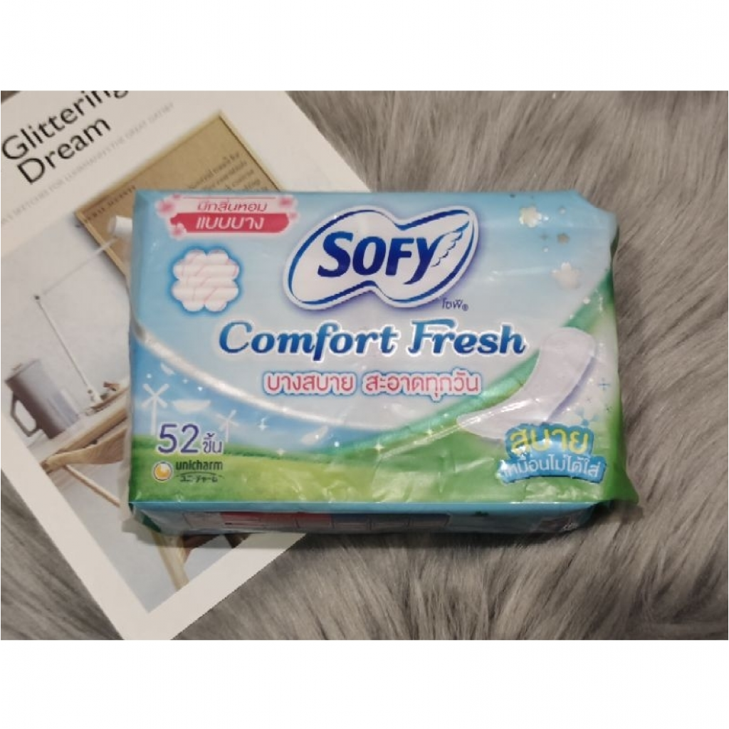 Sofy Panty Liners Comfort Fresh Scented 52pcs.