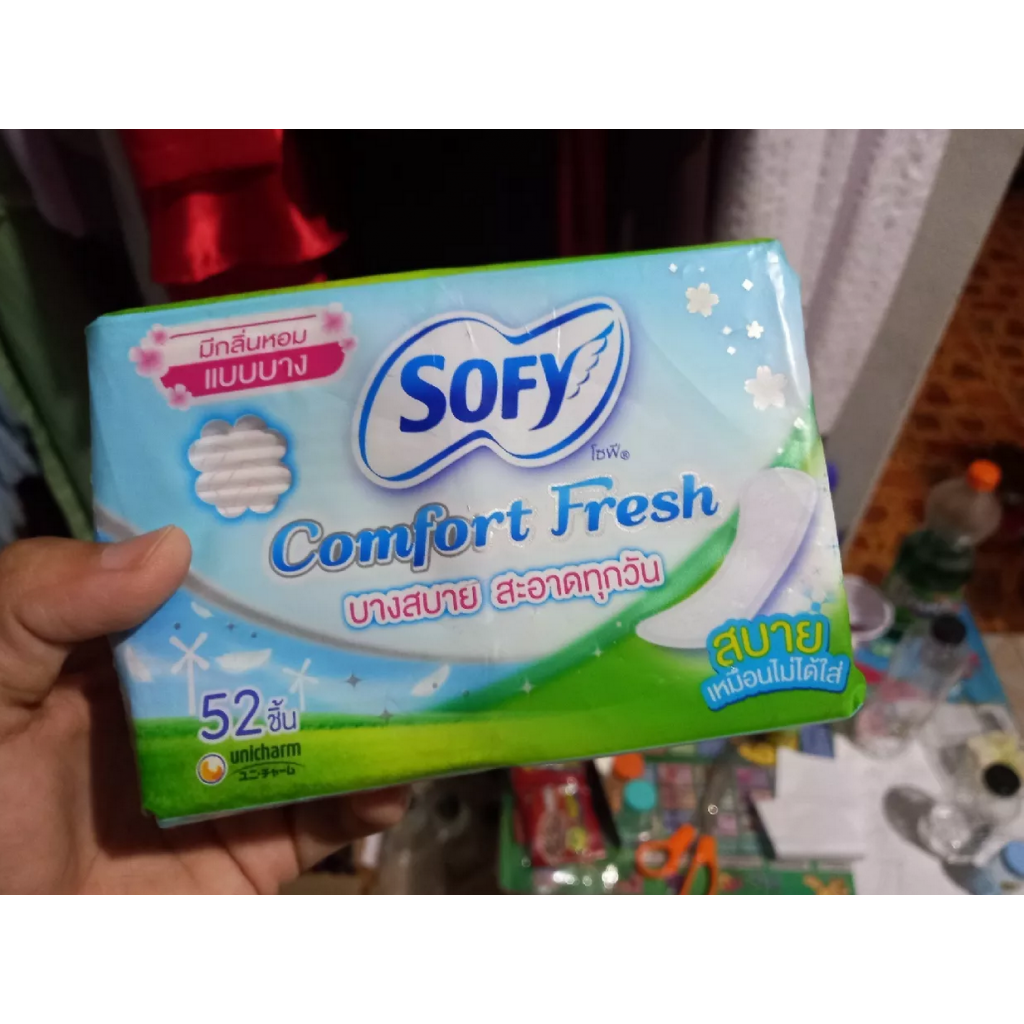 Sofy Panty Liners Comfort Fresh Scented 52pcs.