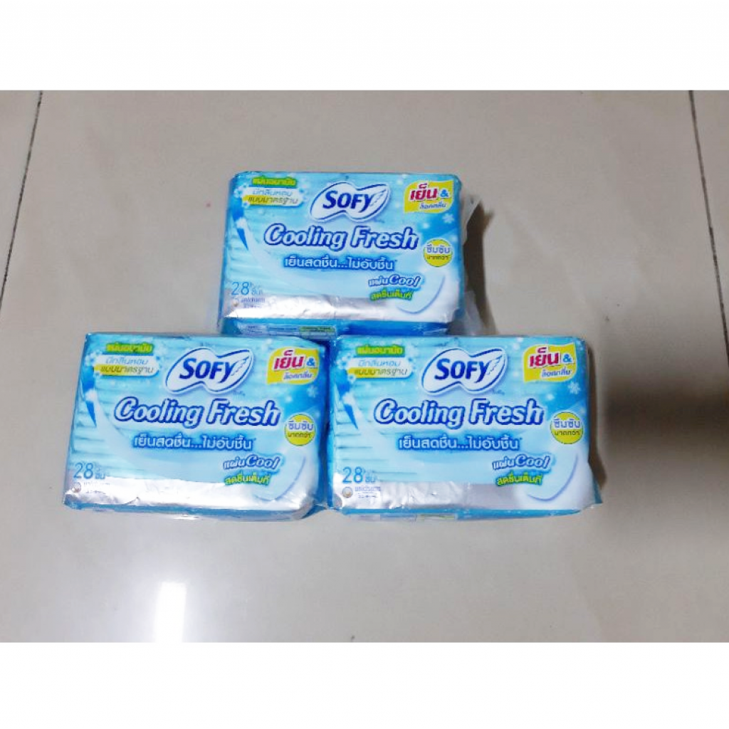 Sofy Cooling Fresh Panty Liners Regular Scented 28pcs.