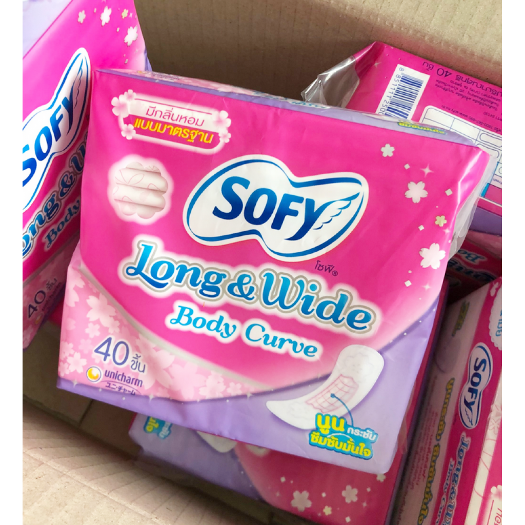 Sofy Panty liner Long and Wide Scented 40pcs.