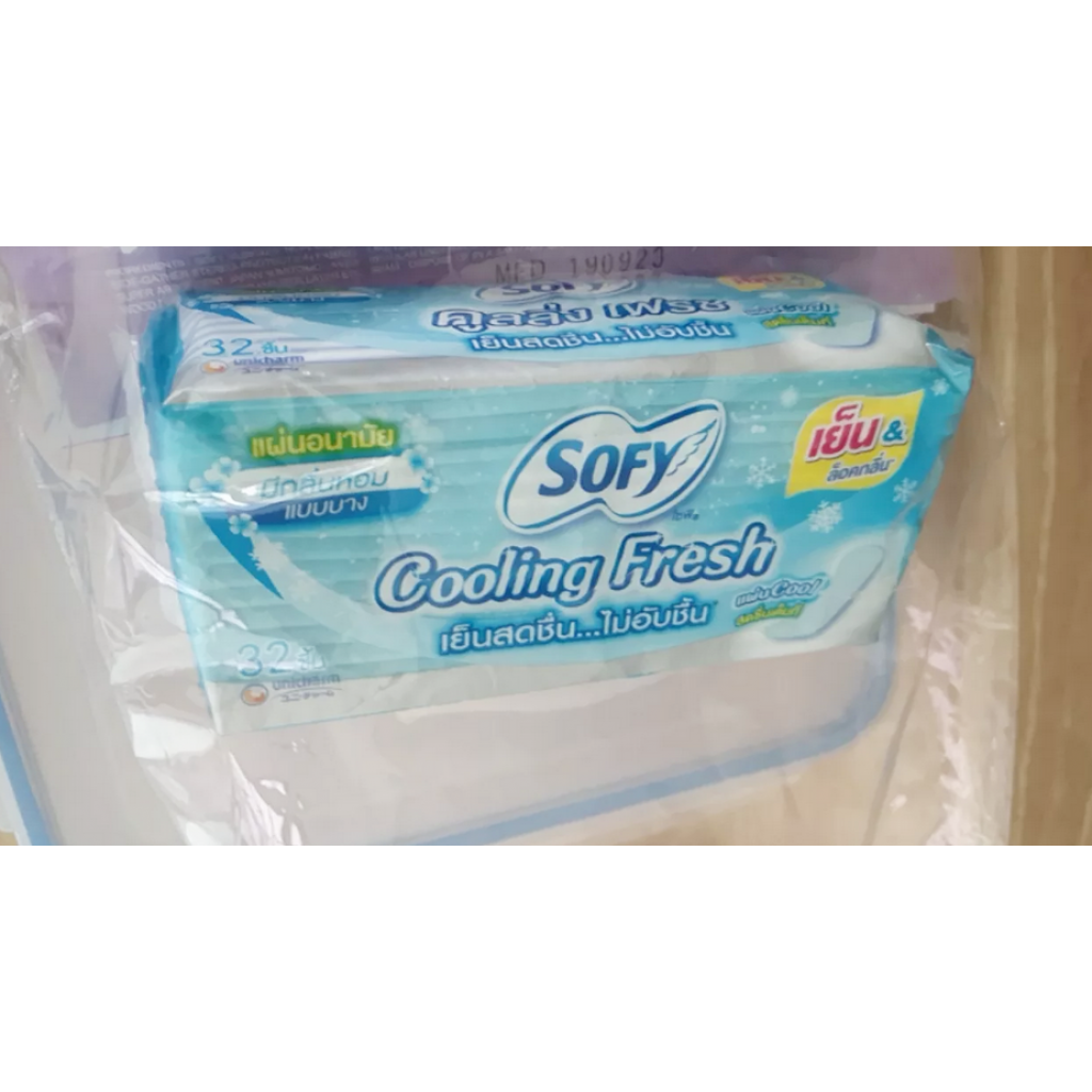 Sofy Panty Liners Cooling Fresh Scented 32pcs.