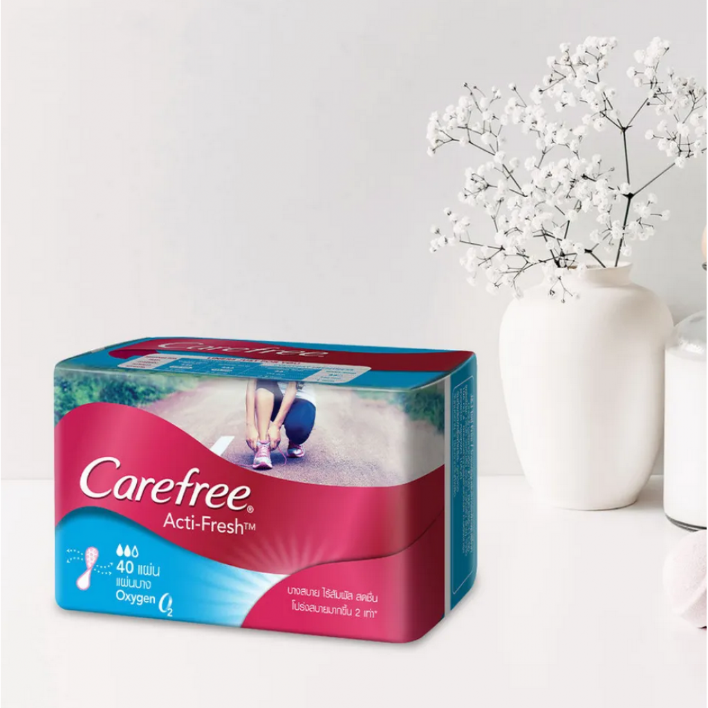 Carefree Panty Liner Acti Fresh Oxygen 40pcs.