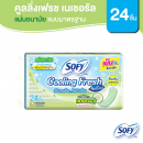 Sofy Panty Liners Cooling Fresh Natural Regular Scented 24pcs.