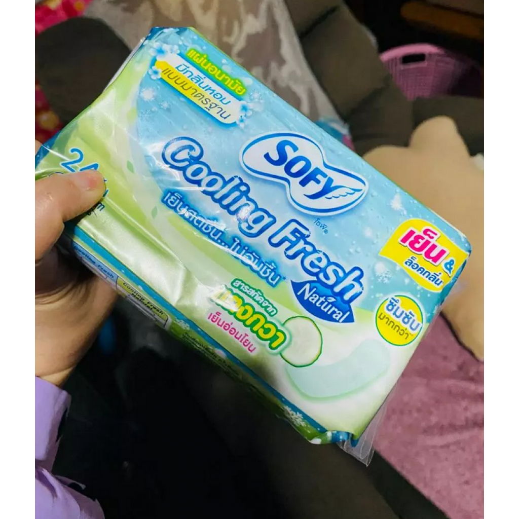 Sofy Panty Liners Cooling Fresh Natural Regular Scented 24pcs.