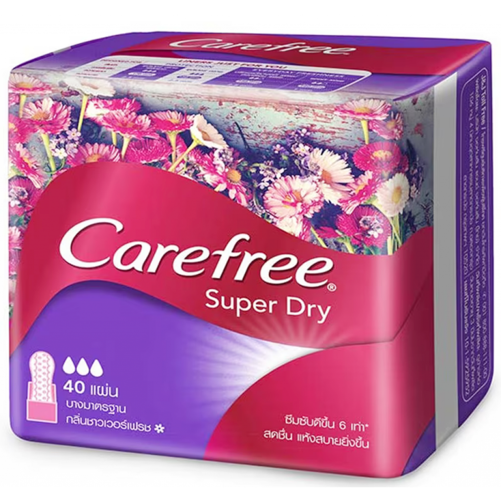 Carefree Panty Liner Regular Scented 40pcs.