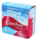 Carefree Breathable Fragrance Free Panty Liners 40pcs.