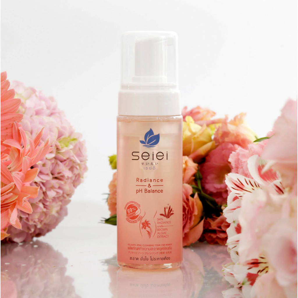 Seiei Cleansing Foam for Women Radiance and PH Balance 175ml.