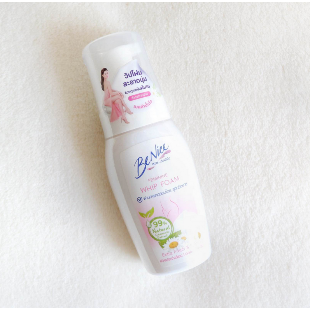 Benice Feminine Whip Foam Extra Fresh and Mild 120ml.