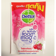 Dettol Foam Handwash Rose and Cherry 200ml. Refill