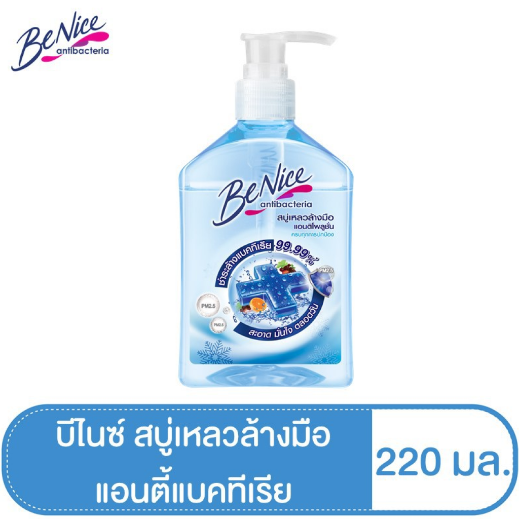 Benice Anti Pollution Hand Soap 220ml.