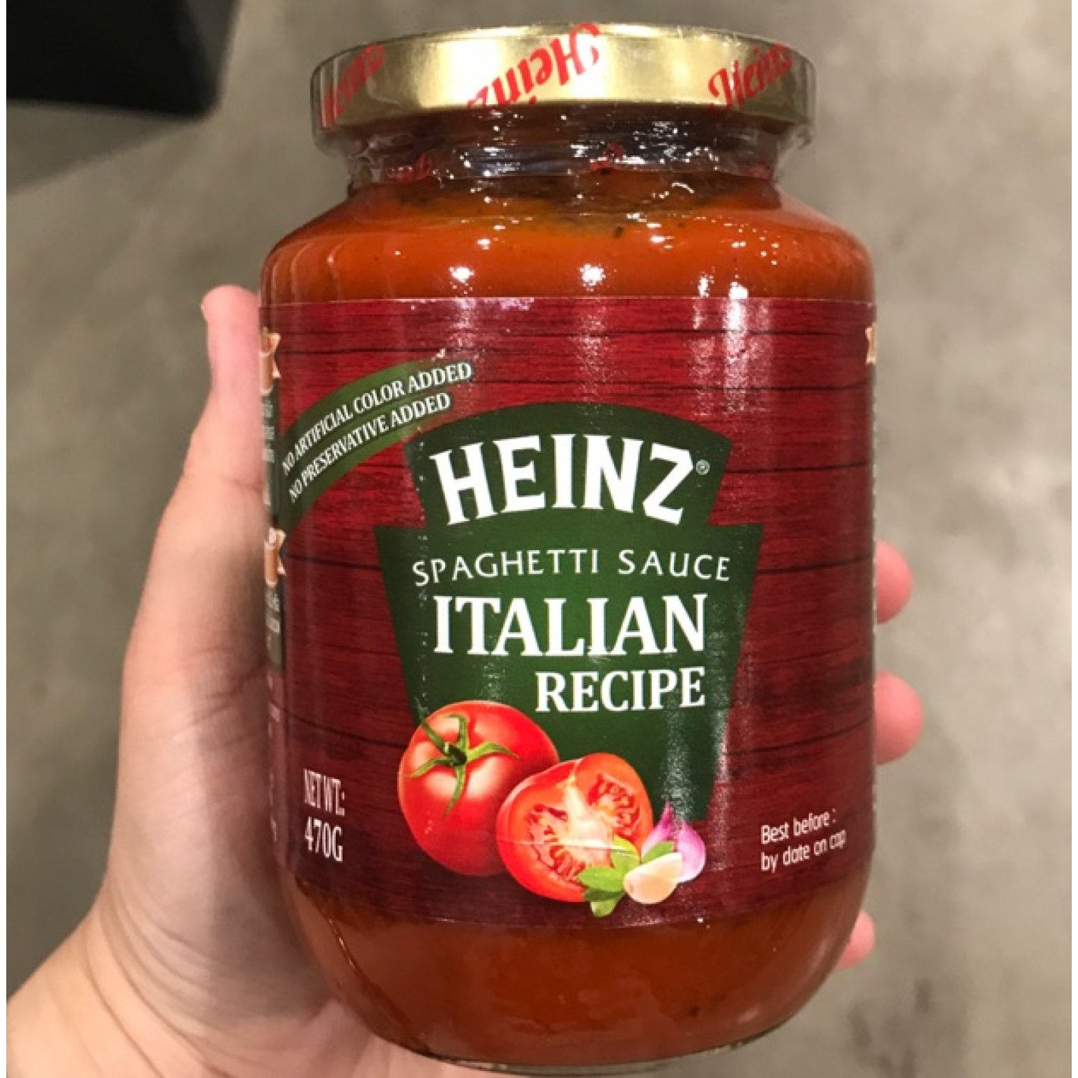 Heinz Sauce Spaghetti Instant Italian 470g.