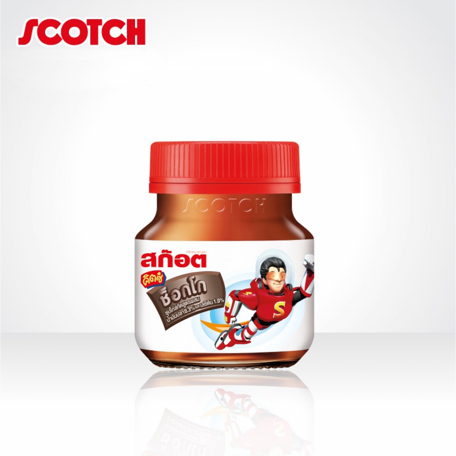 Scotch Kitz Choco Essence of Chicken with Fish Oil Lecithin 40ml.