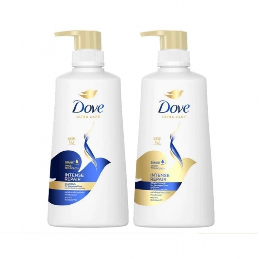 Dove Intense Repair Shampoo and Conditioner 380ml.