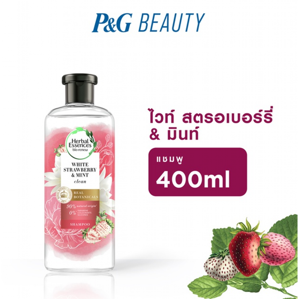 Herbal Essences White Strawberry and Mint Hair Conditioner 400ml.