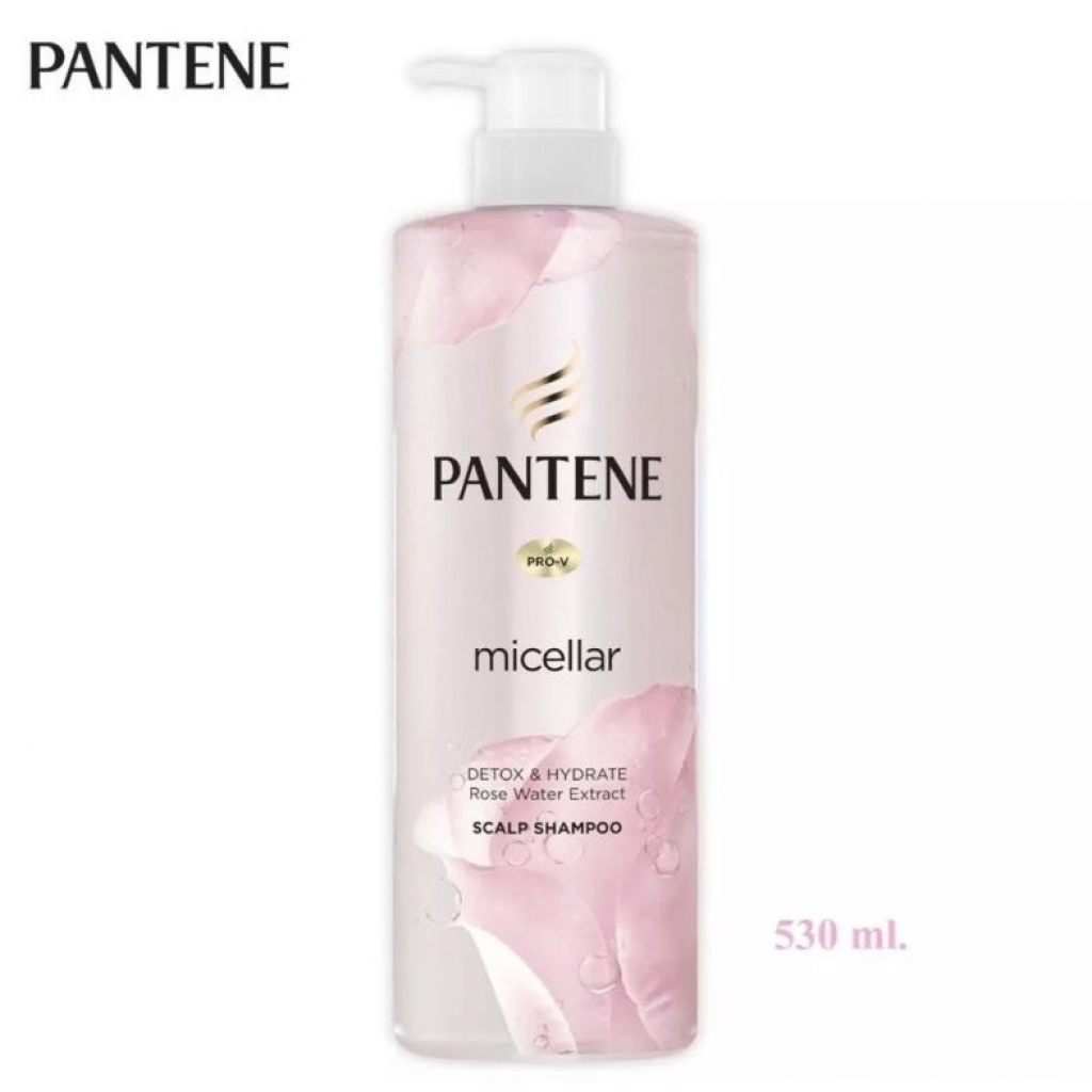 Pantene Micellar Rose Water Extract Conditioner 530ml.